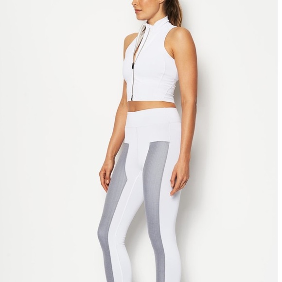 Heroine Sport Work Crop Top White - Picture 2 of 9